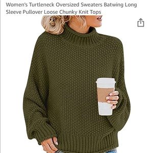Chunky Oversized Turtle Neck